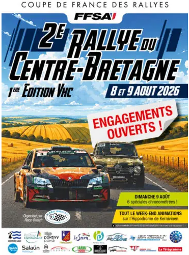 Rallye du Centre Bretagne + VHC